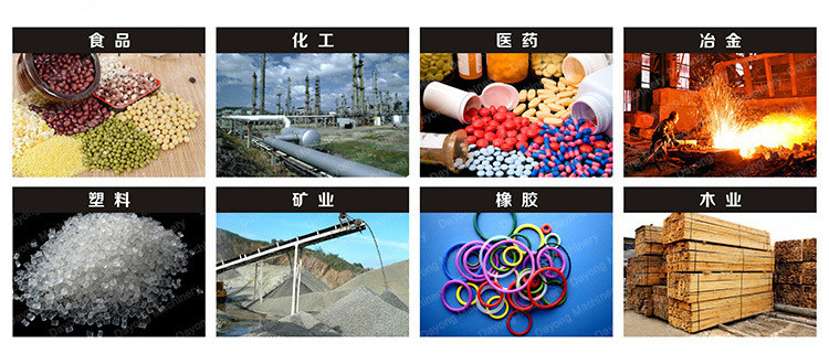 方形搖擺篩適用行業